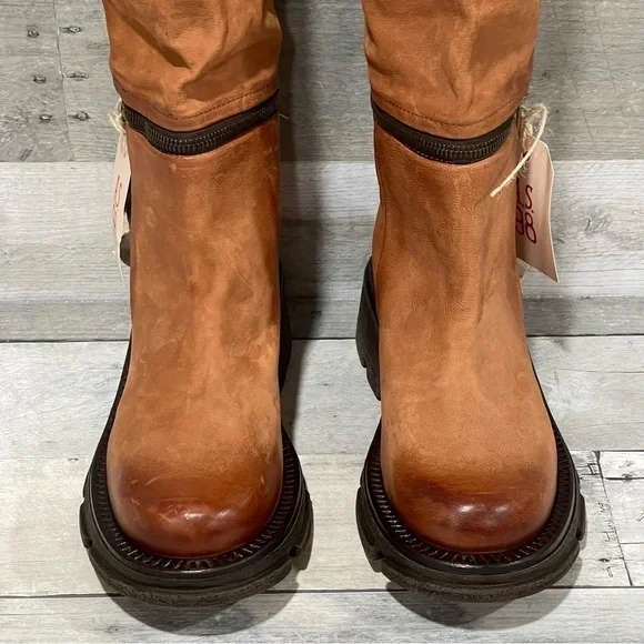NEW ..!!! A.S.98 LARRIE WOMEN'S BOOT - WHISKEY - SIZE - 7.5 - 8 US / 38 EU $499 - Picture 8 of 16